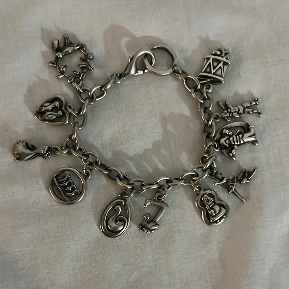 Silver Charm Bracelet